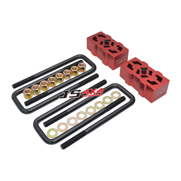 Triton Hilux Ranger Dmax Navara Rear Leaf Spring Aluminium Leveling Lift Block Kit